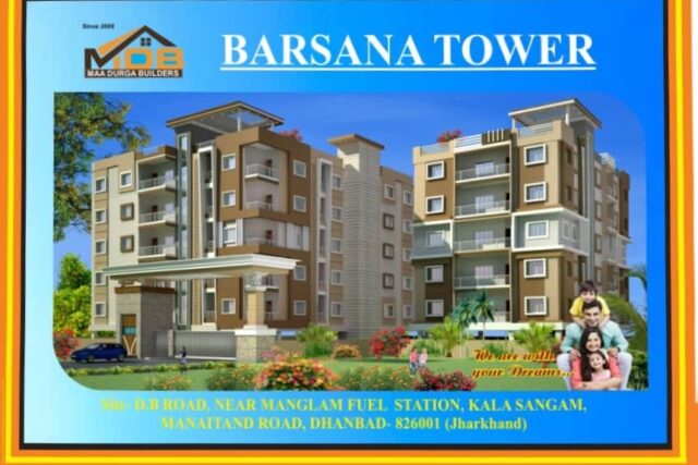 2 & 3 BHK Flat for sale in Barsana Tower